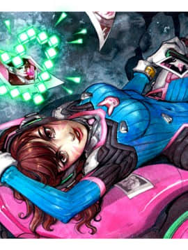 [Overwatch] D.VA 驾驶服合集_2486049