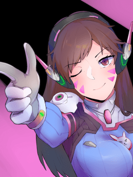 [Overwatch] D.VA 驾驶服合集_2605351