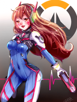 [Overwatch] D.VA 驾驶服合集_2508584