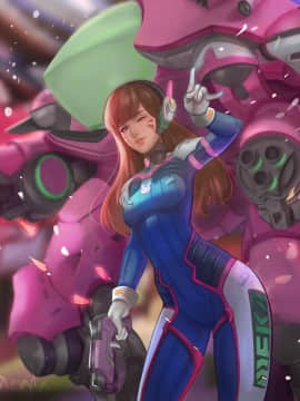 [Overwatch] D.VA 驾驶服合集_2460188