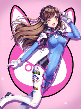 [Overwatch] D.VA 驾驶服合集_3521843