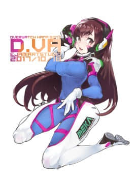 [Overwatch] D.VA 驾驶服合集_3863757