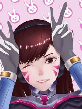 [Overwatch] D.VA 驾驶服合集_2525808