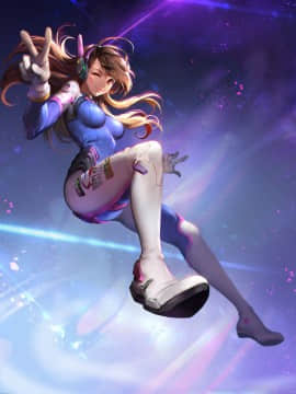 [Overwatch] D.VA 驾驶服合集_2676547