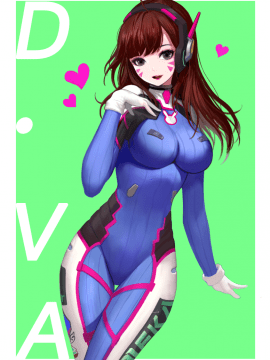 [Overwatch] D.VA 驾驶服合集_2451401