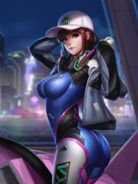 [Overwatch] D.VA 驾驶服合集_3244594