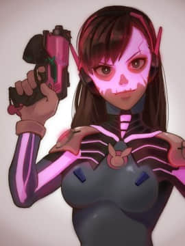 [Overwatch] D.VA 驾驶服合集_2623314