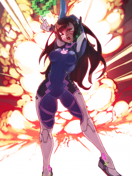 [Overwatch] D.VA 驾驶服合集_2275025