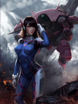 [Overwatch] D.VA 驾驶服合集_2583510