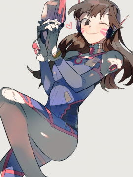 [Overwatch] D.VA 驾驶服合集_2406059