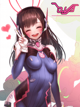 [Overwatch] D.VA 驾驶服合集_2396218