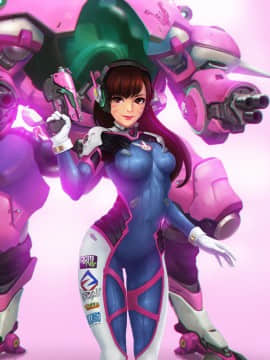 [Overwatch] D.VA 驾驶服合集_2442303