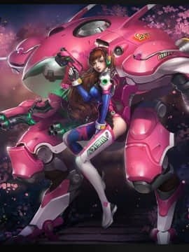 [Overwatch] D.VA 驾驶服合集_2631861