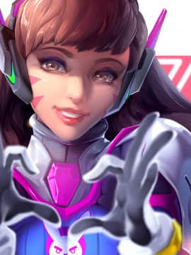 [Overwatch] D.VA 驾驶服合集_2527288