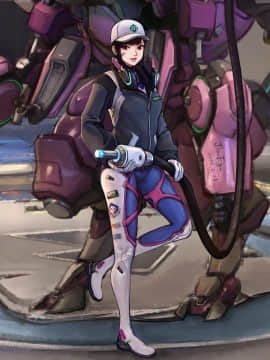 [Overwatch] D.VA 驾驶服合集_3457909