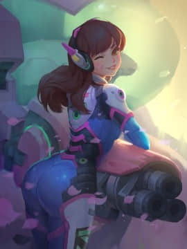 [Overwatch] D.VA 驾驶服合集_2443278