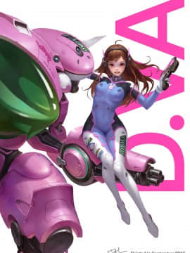 [Overwatch] D.VA 驾驶服合集_2484329