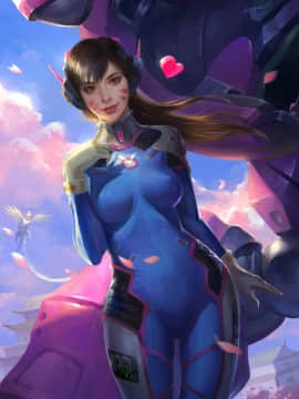 [Overwatch] D.VA 驾驶服合集_2454621