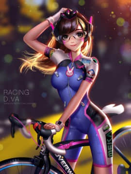 [Overwatch] D.VA 驾驶服合集_2884180