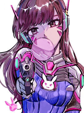 [Overwatch] D.VA 驾驶服合集_2427373