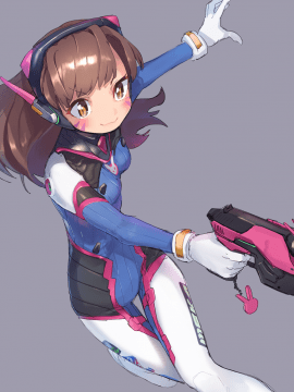 [Overwatch] D.VA 驾驶服合集_2386638