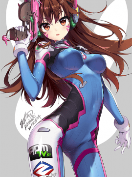 [Overwatch] D.VA 驾驶服合集_2735821