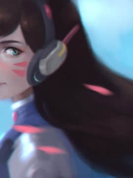 [Overwatch] D.VA 驾驶服合集_2590816