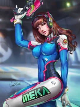 [Overwatch] D.VA 驾驶服合集_2863883