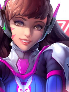 [Overwatch] D.VA 驾驶服合集_2527287