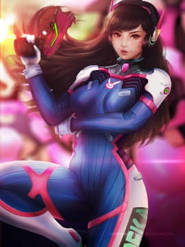 [Overwatch] D.VA 驾驶服合集_2640600