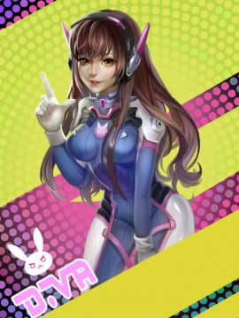 [Overwatch] D.VA 驾驶服合集_2570748