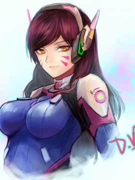 [Overwatch] D.VA 驾驶服合集_2546503