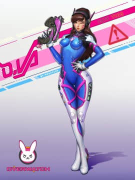 [Overwatch] D.VA 驾驶服合集_2463903