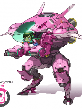 [Overwatch] D.VA 驾驶服合集_3139421