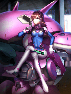 [Overwatch] D.VA 驾驶服合集_2561543