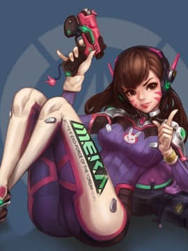 [Overwatch] D.VA 驾驶服合集_2622166