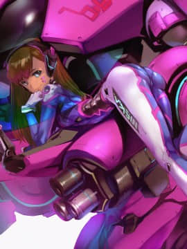 [Overwatch] D.VA 驾驶服合集_2354105