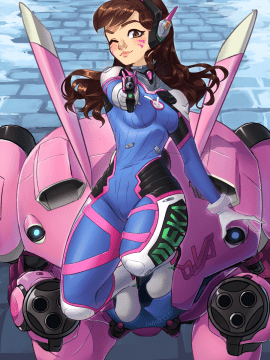 [Overwatch] D.VA 驾驶服合集_2361497