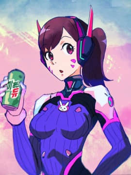 [Overwatch] D.VA 驾驶服合集_2378932