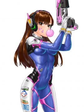 [Overwatch] D.VA 驾驶服合集_2418355