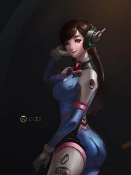 [Overwatch] D.VA 驾驶服合集_2374332