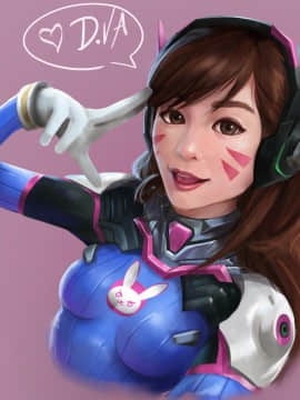 [Overwatch] D.VA 驾驶服合集_3127841