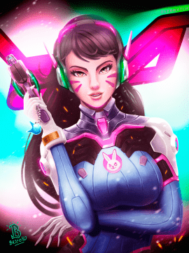 [Overwatch] D.VA 驾驶服合集_2401910