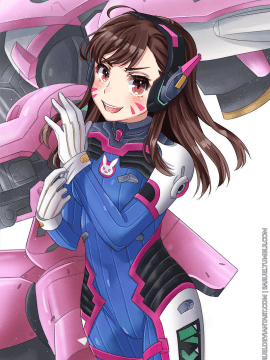 [Overwatch] D.VA 驾驶服合集_2386400