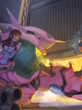 [Overwatch] D.VA 驾驶服合集_2531001