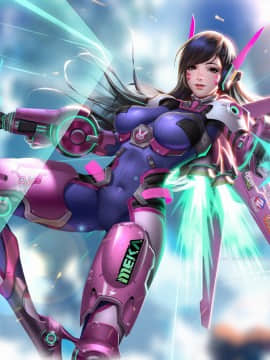 [Overwatch] D.VA 驾驶服合集_3817599