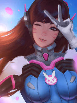 [Overwatch] D.VA 驾驶服合集_2402640