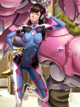 [Overwatch] D.VA 驾驶服合集_2388494