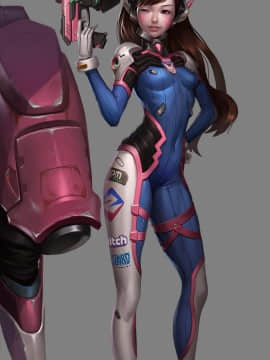 [Overwatch] D.VA 驾驶服合集_2203322