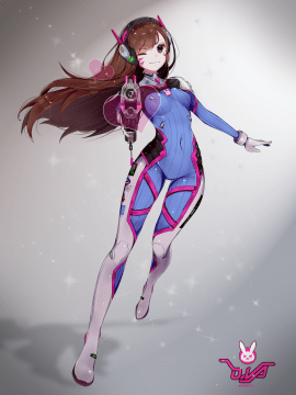 [Overwatch] D.VA 驾驶服合集_3348669